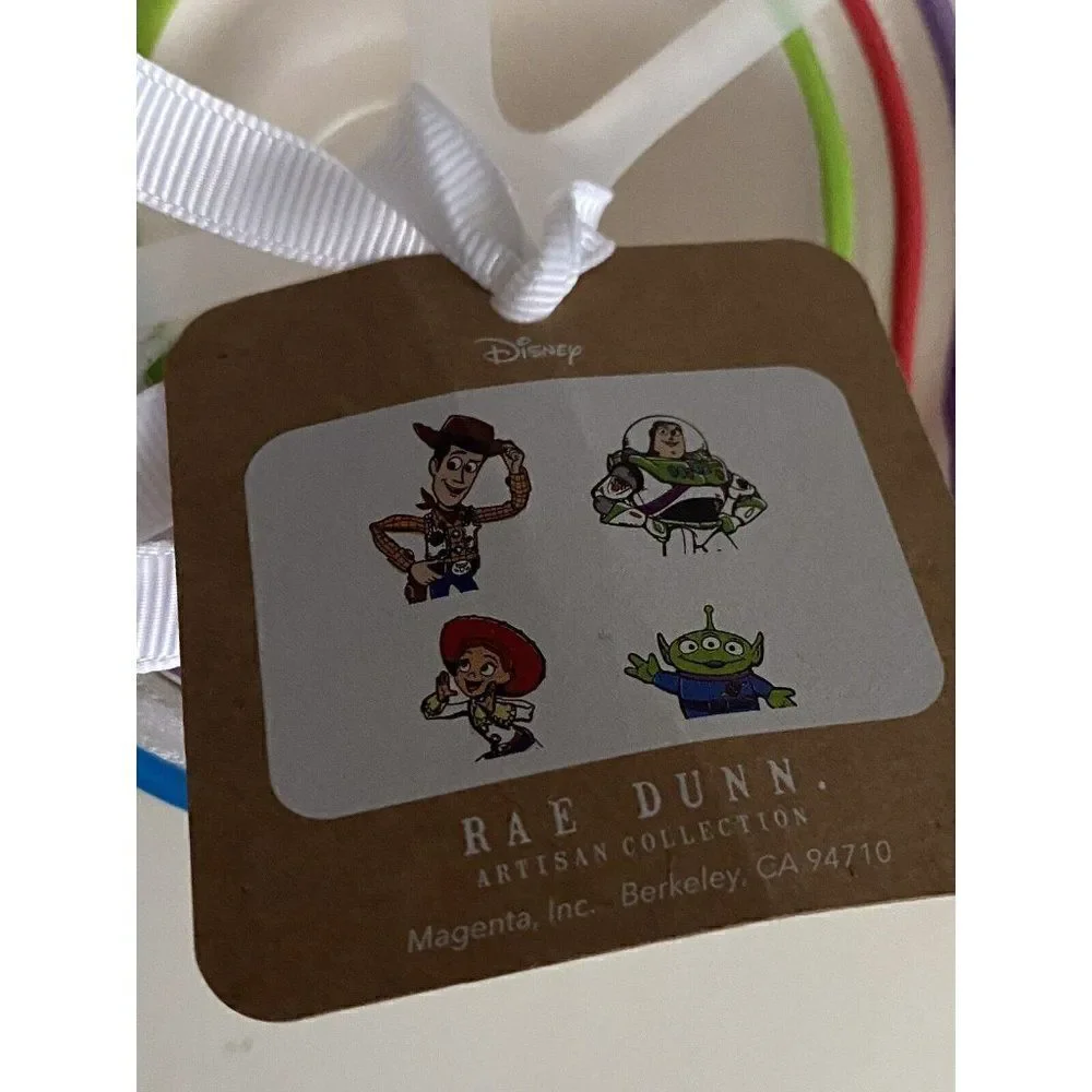 Rae Dunn Toy Story Pixar Measuring Cups Woody‎ Buzz Aliens Jesse Ceramic NEW